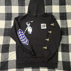 🔥 Real Bad Man “Crime Wave” Hoodie - Size M - Graphic Streetwear